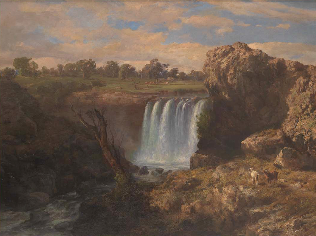 The Wannon Falls - Louis Buvelot - QAGOMA Learning